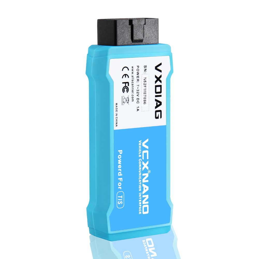 VXDIAG VCX NANO for TOYOTA TIS Techstream V12.00.127 Compatible with SAE J2534 WIFI Version