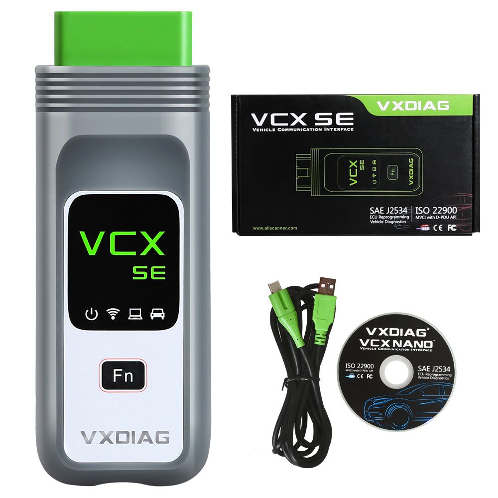 VXDIAG VCX SE for BMW Diagnostic and Programming Tool with Software HDD Support Online Coding