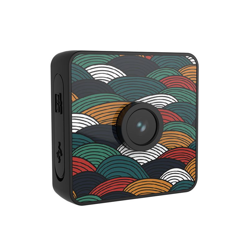 Water-resistant Polychrome 1080P HD Mini Camera Stickable Wearable Multiple Skin Magnetic Micro Small Camera