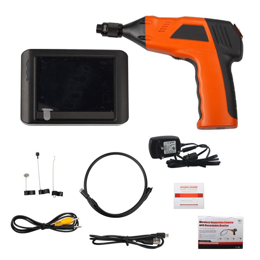 Wireless Inspection Camera with 3.5inch Monitor  Digital Inspection Videoscope