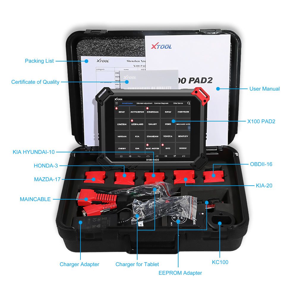 X-100 PAD2 Special Functions Expert with VW 4th & 5th IMMO