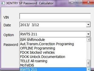 Xentry Special Function Key Service