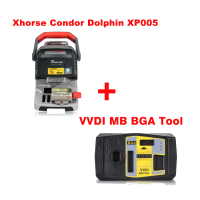 In Stock Xhorse Condor Dolphin XP005 Automatic Key Cutting Machine Plus VVDI MB Tool with 1 Free Token Everyday