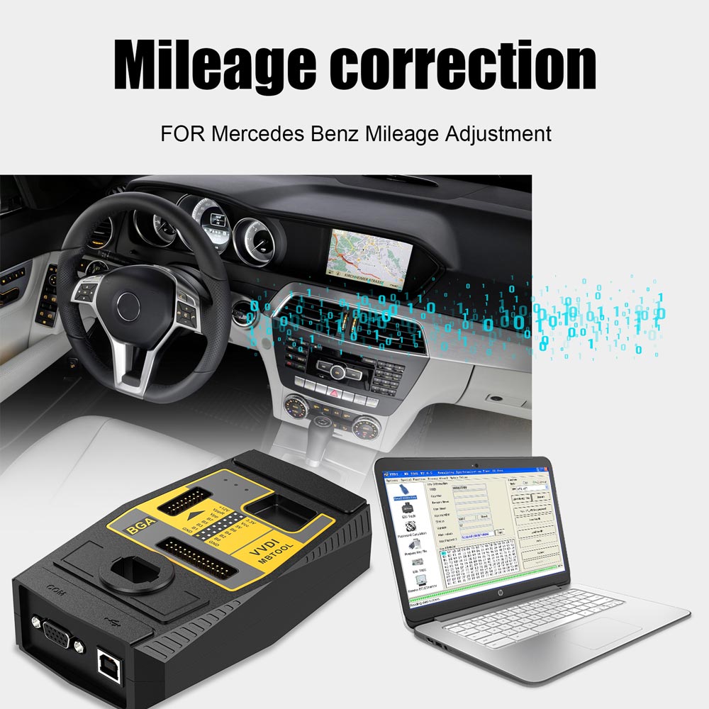 Original Xhorse VVDI MB BGA Tool Benz Key Programmer Including BGA Calculator Function