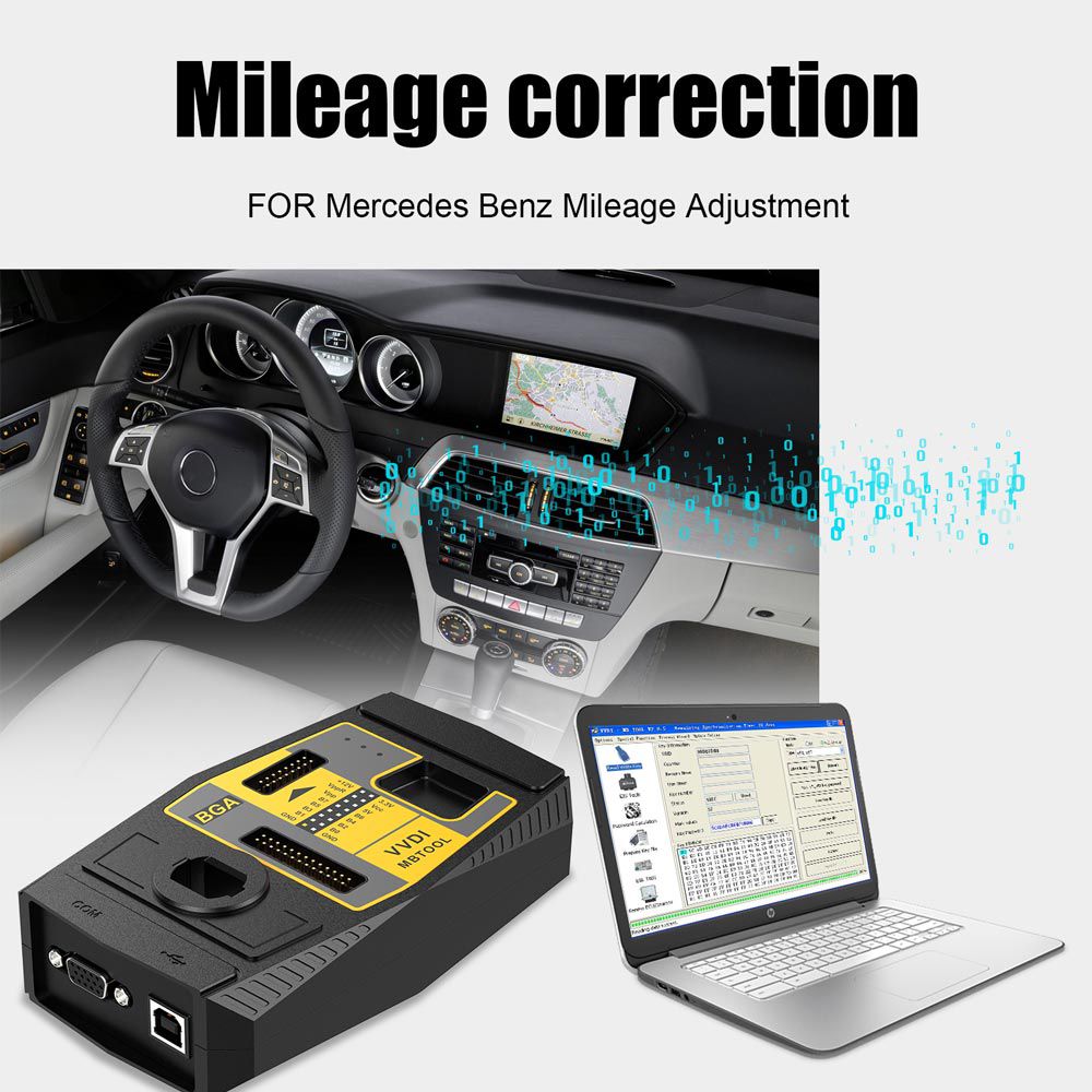 Xhorse VVDI MB Tool V5.1.0 Benz Key Programmer Get 1 Year Unlimited Token