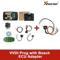 Original Xhorse VVDI Prog Programmer with Bosch ECU Adapter Read BMW ECU N20 N55 B38 ISN without Opening