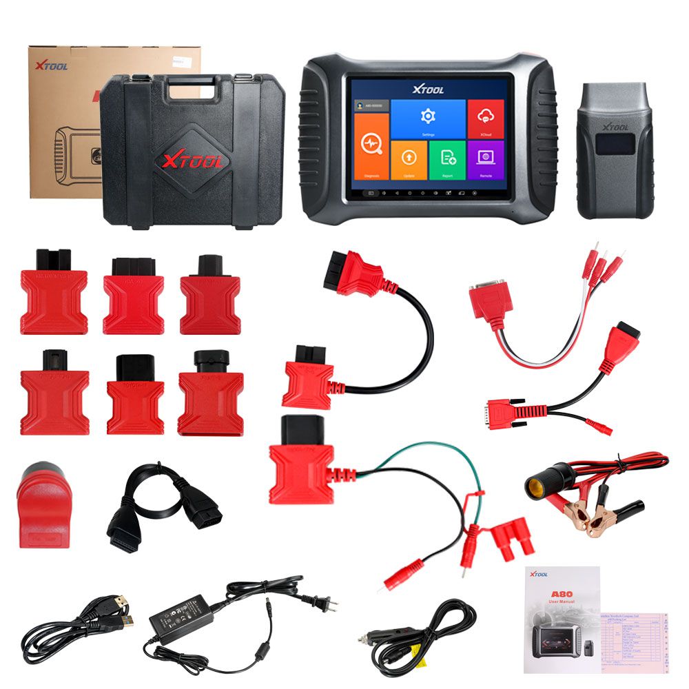 XTOOL A80 H6 Full System Car Diagnostic tool Car OBDII Car Repair Tool