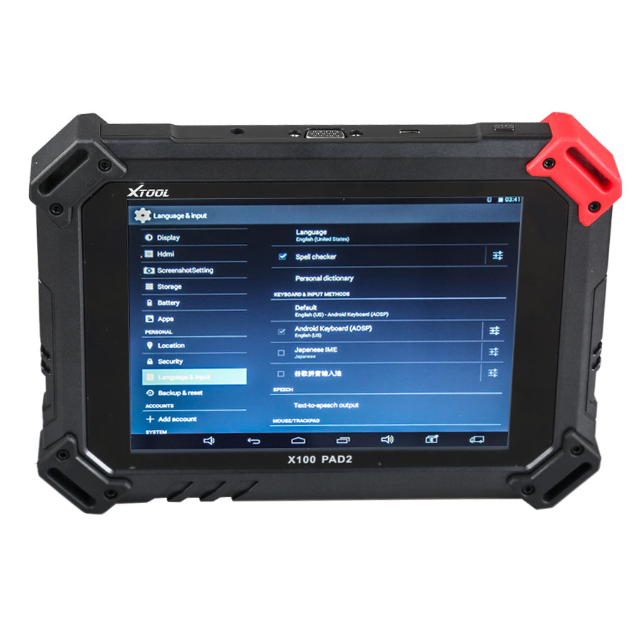 Original XTOOL X100 X-100 PAD2 X100 PADII Key Programmer Special Functions Expert Update Version of X100 PAD