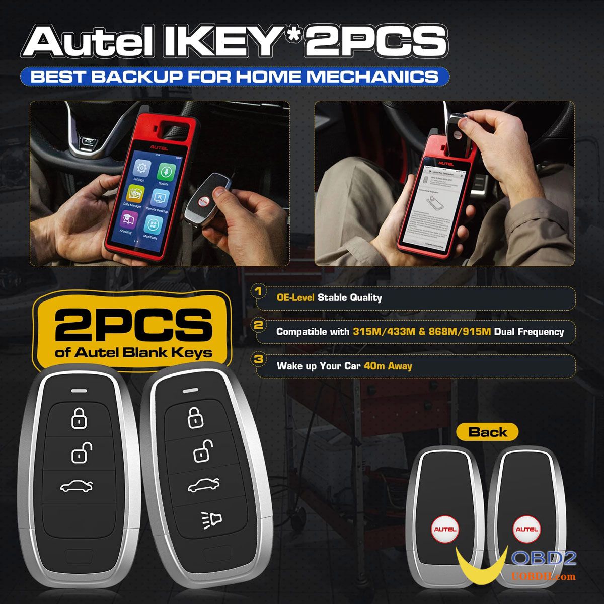 Autel MaxiIM KM100E Universal Key Generator Kit