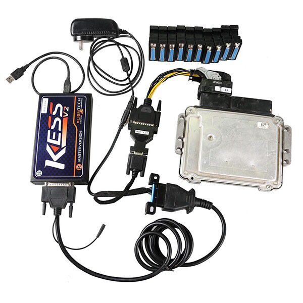 Benz ECU Test Adapter Connection Diagram 1