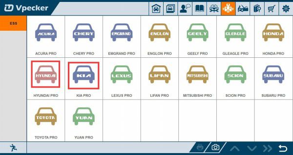 Vpecker Update Hyundai Pro