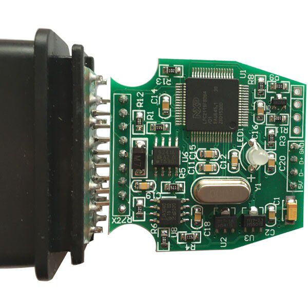 MINI VCI for TOYOTA Single Cable PCB 1