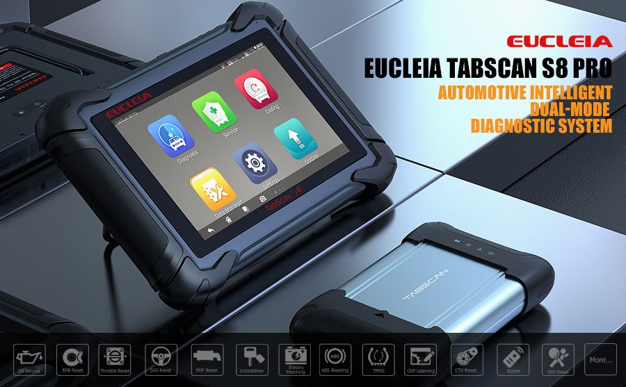 EUCLEIA TabScan S8 Pro