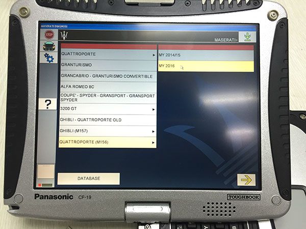 MDVCI Maserati Detector Software