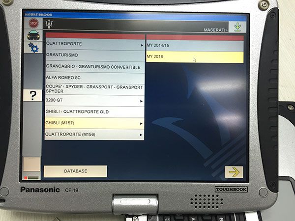 MDVCI Maserati Detector Software