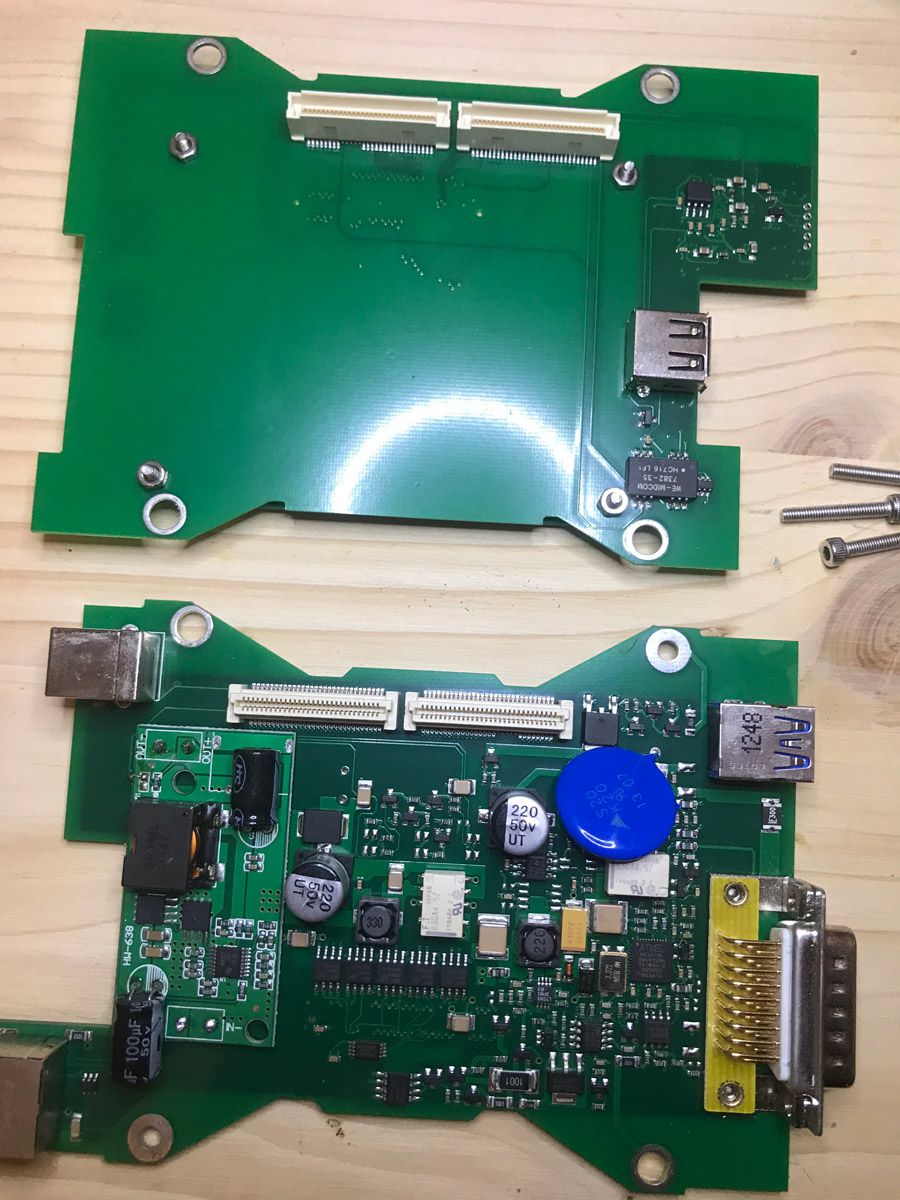 OEM Mercedes Benz C6 DoIP Xentry Diagnosis VCI Multiple PCB