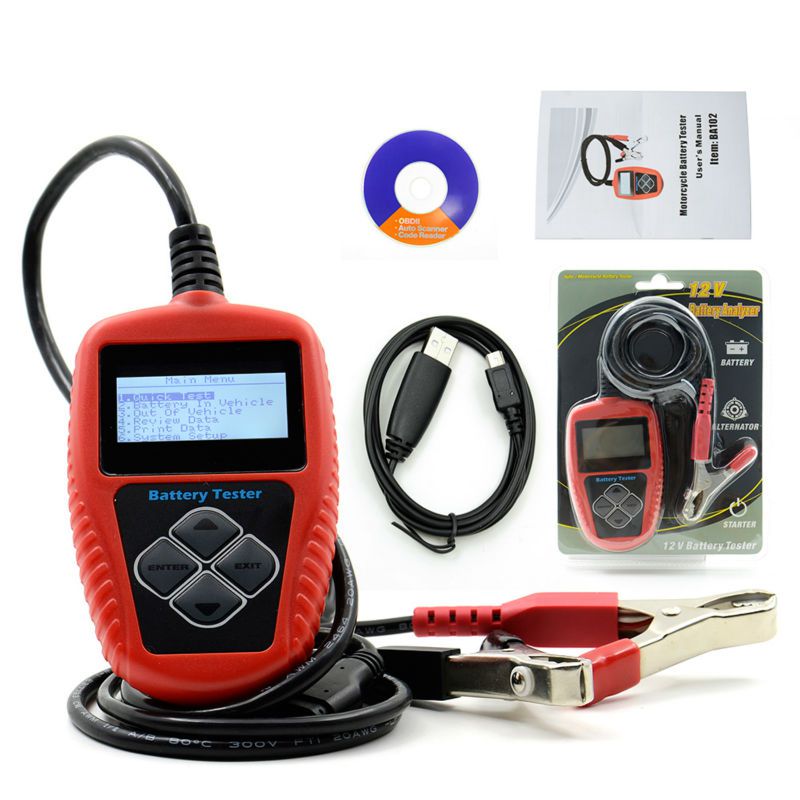 QUICKLYNKS BA102 Motorcycle Battery Tester