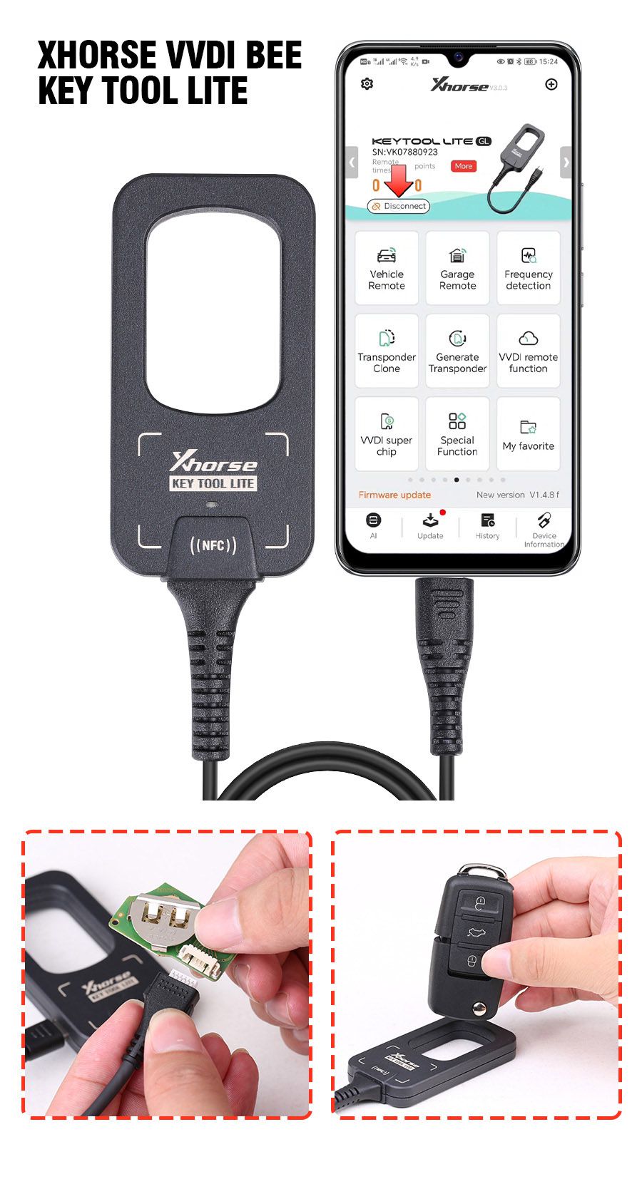 Xhorse VVDI BEE Key Tool Lite