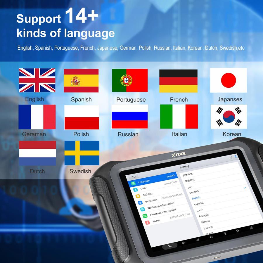 XTOOL D9 Automotive Scan Tool